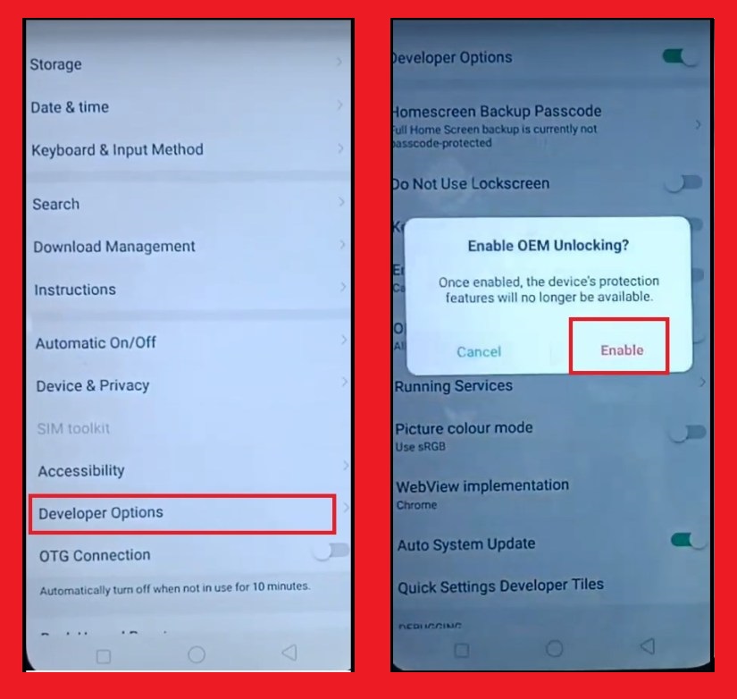 Oppo/ realme FRP Bypass, Unlock Google account