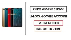 Oppo A5s FRP Bypass (Unlock Google Account) Android 8 (FRP Code)
