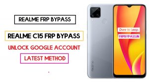 Realme C15 FRP Bypass (Unlock Google Account) Android 10 (FRP Code)
