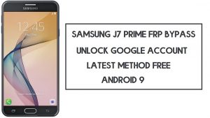 Samsung J7 Prime FRP Bypass (Unlock SM-G610 Google Account) Android 9