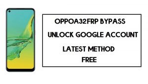 Oppo A32 FRP Bypass (Unlock Google Account) Android 10 | FRP Code