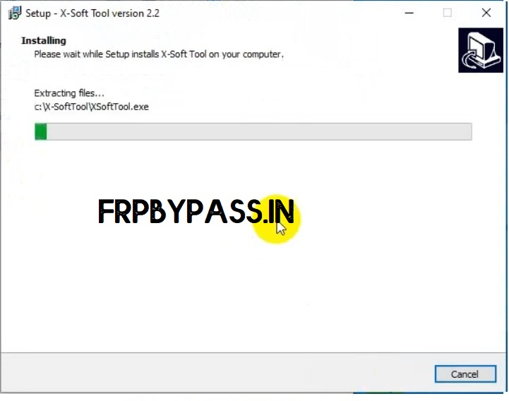 Install FRP unlock Tool for PC