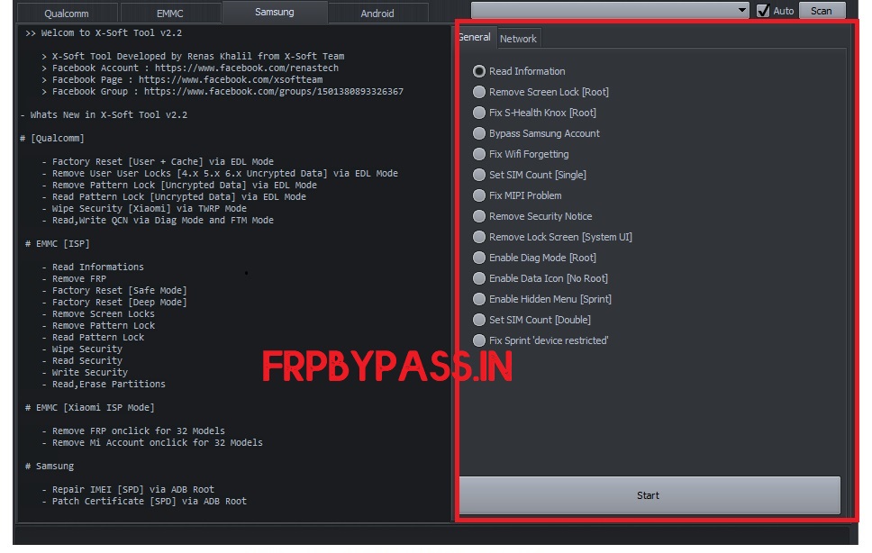 Samsung FRP unlock tool