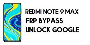 Xiaomi Redmi Note 9 Pro Max FRP Bypass | Unlock Google Verification (MIUI 12)